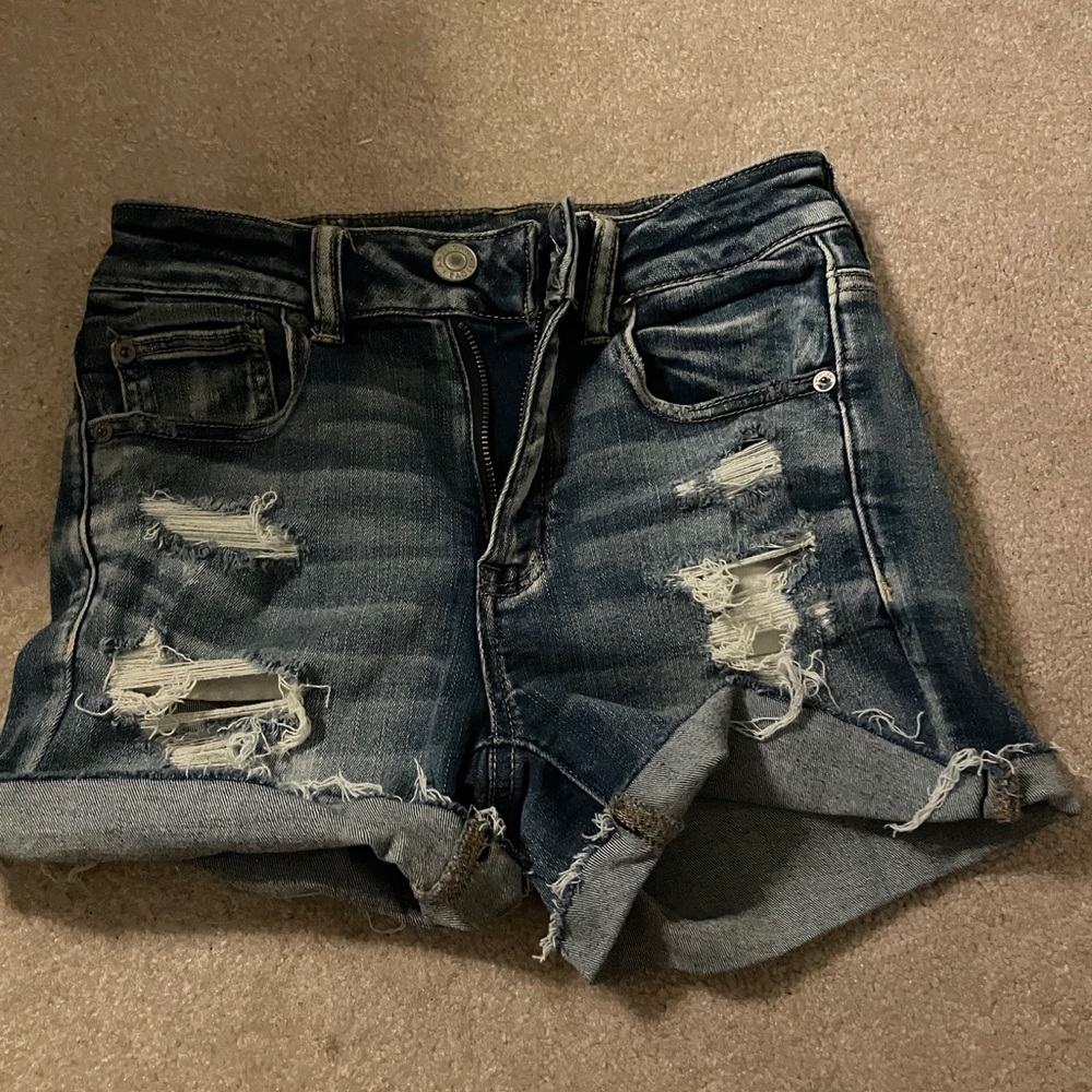 American eagle jean shorts